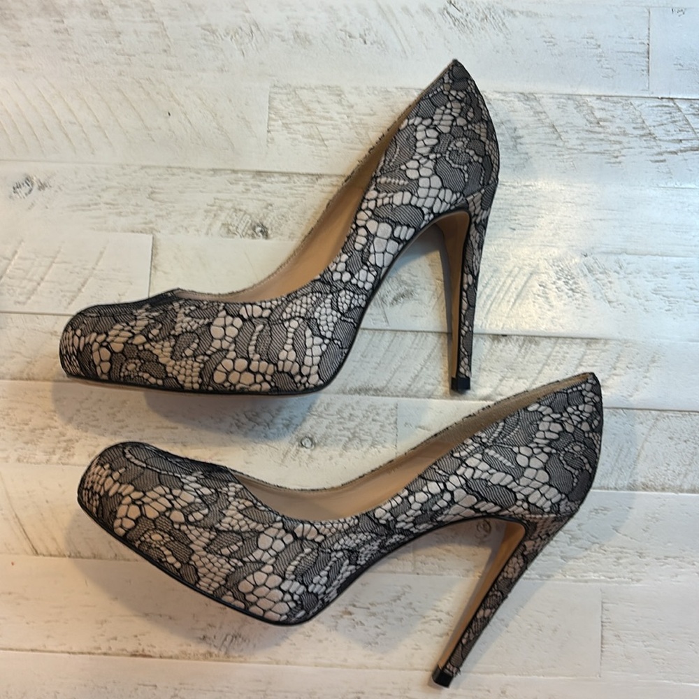 LK Bennett Lace Heels EU 41